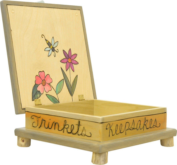 Keepsake Box – Beautiful blooming flowers in a delicate color palette