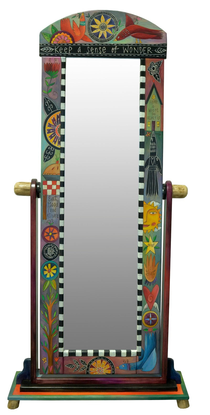 Wardrobe Mirror on Stand – 