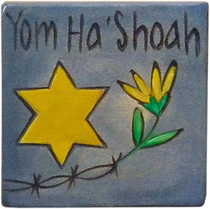 Large Perpetual Calendar Magnet – A Yom Ha'Shoah magnet for Holocaust Remembrance Day
