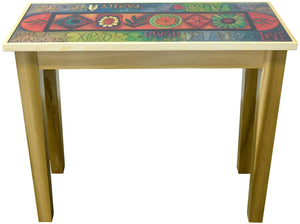 "Through the Looking Glass" Glass Sofa Table