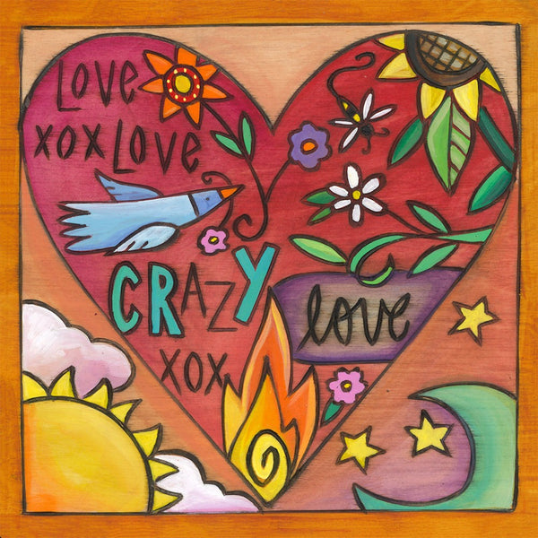 "Loco Love" crazy love motif