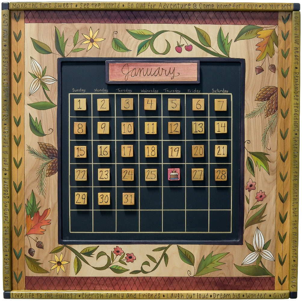 Handmade Perpetual Calendars & Magnets
