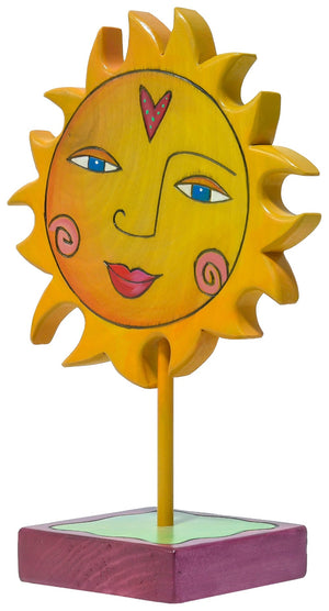 Sun Sculpture – Handmade wood sun sculpture with inspirational quotes