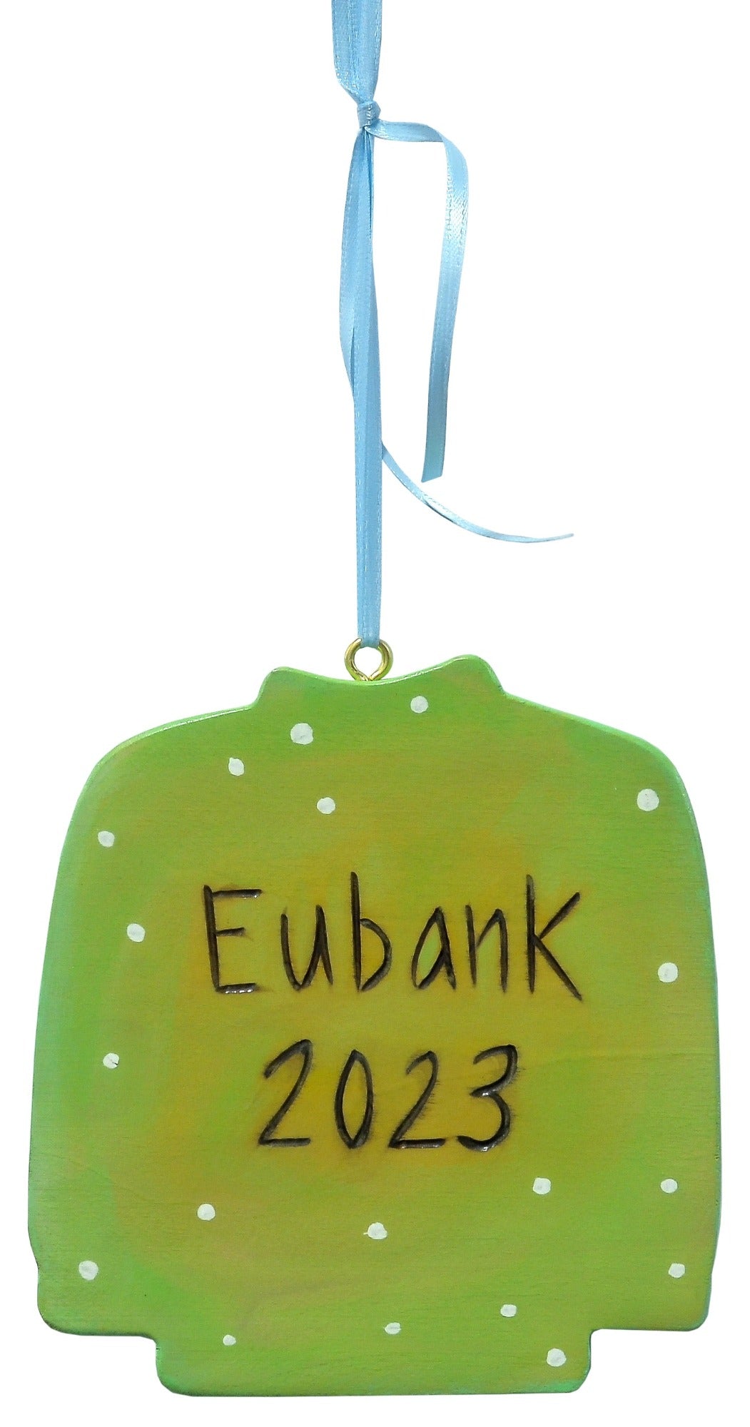 Custom back of Christmas Sweater Ornament