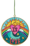 Positivity Circle Ornament Set