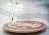 "For the Bees" Lazy Susan – Pollinating bees buzz about a floral motif displayed on a home's countertop