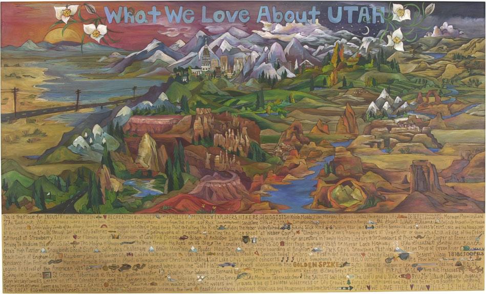 WWLA Utah Lithograph –  