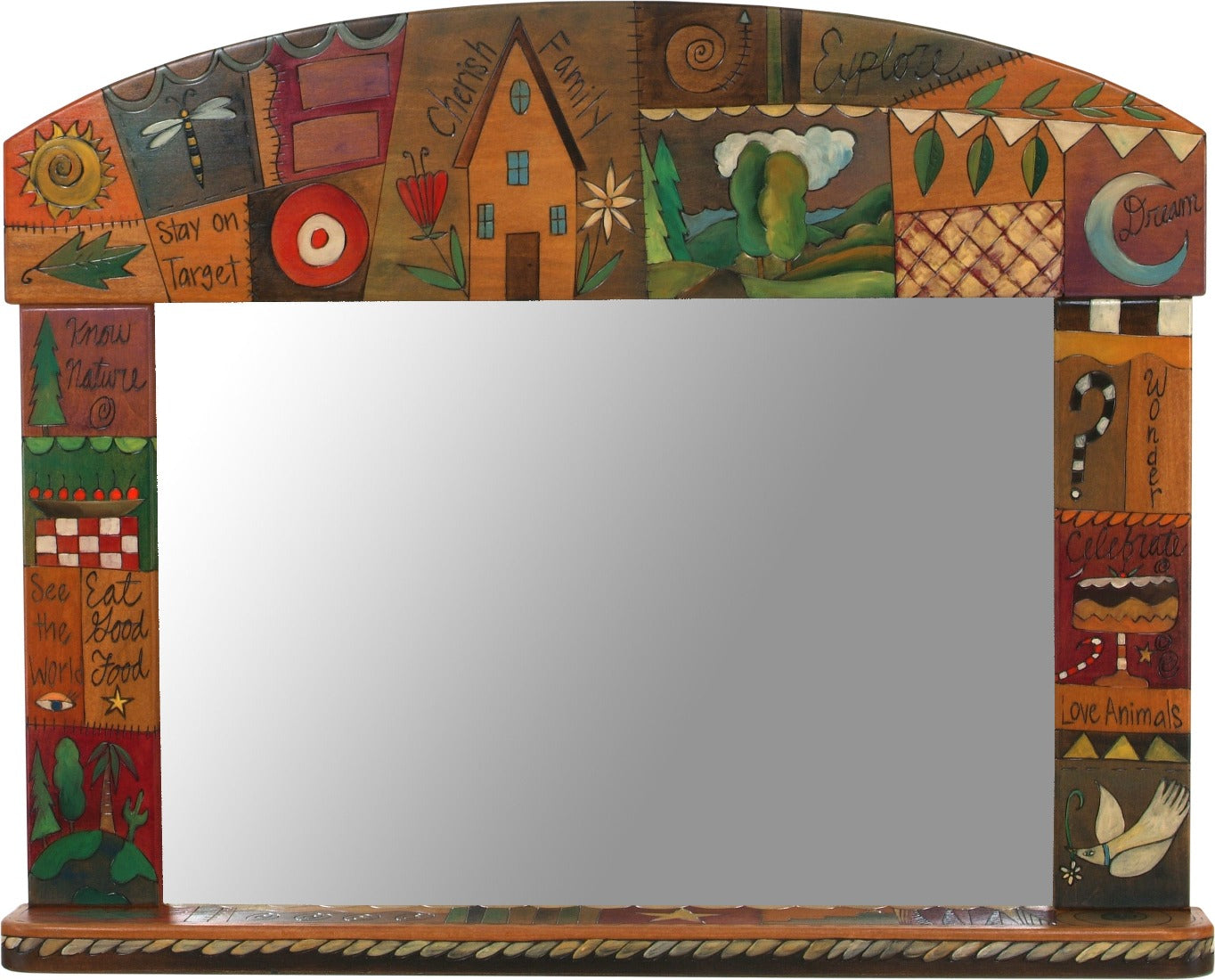 Large Horizontal Mirror –  