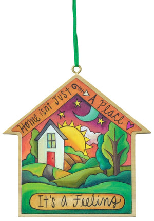 "Best Feeling" House Ornament– Always remember what home feels like