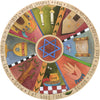 "Keep Traditions" Lazy Susan – Beautiful printed Judaica lazy susan front view