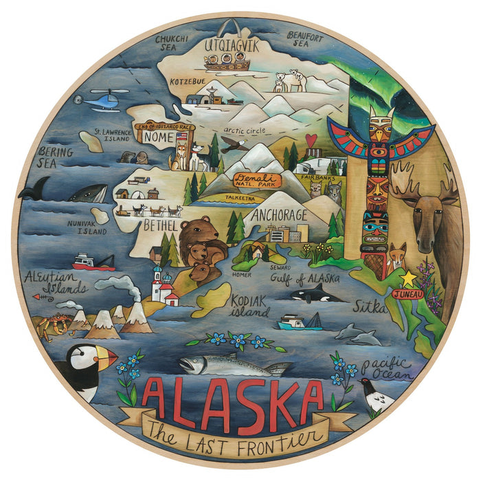 Alaska Lazy Susan | "Amazing Alaska"