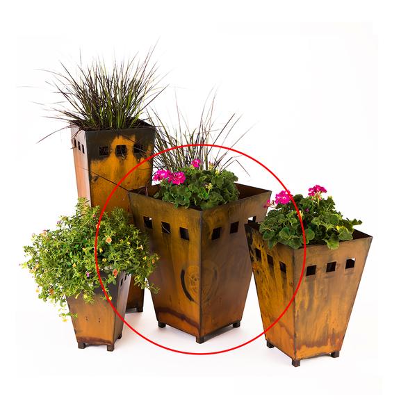 Large Planter  Prairie Dance – Sticks