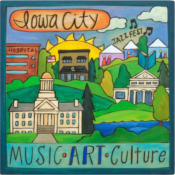 Iowa City Plaque | "Little Big Town"