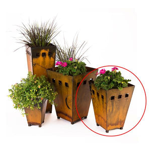 Medium Planter - Perfect middle size planter, match the sizes for a formal look on either side of your front entry or mix and match for a more casual feeling