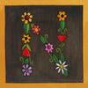 Sincerely, Sticks "N" Alphabet Letter Plaque option 3 written out in flowers