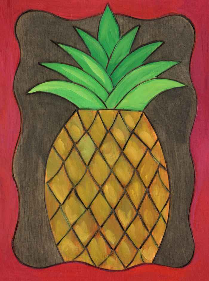 Pineapple Icon Plaque