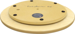 "Rocky Mountain High" Lazy Susan – "Welcome to Colorful Colorado" lazy susan with Colorado inspired motif back view