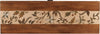 Large Buffet –  Warm credenza buffet with nature motif