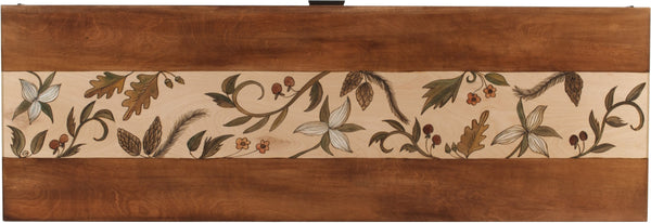 Large Buffet –  Warm credenza buffet with nature motif