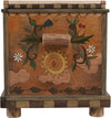 Chest –  "Go out for Adventure. Come Home for Love" chest with heart and flower motif