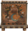 Chest –  "Go out for Adventure. Come Home for Love" chest with heart and flower motif