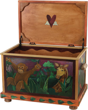 Chest –  "Life's Adventures" chest with safari animals motif