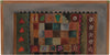 Small Buffet –  "Live your Life to the Fullest" small buffet with colorful quilt inspired motif