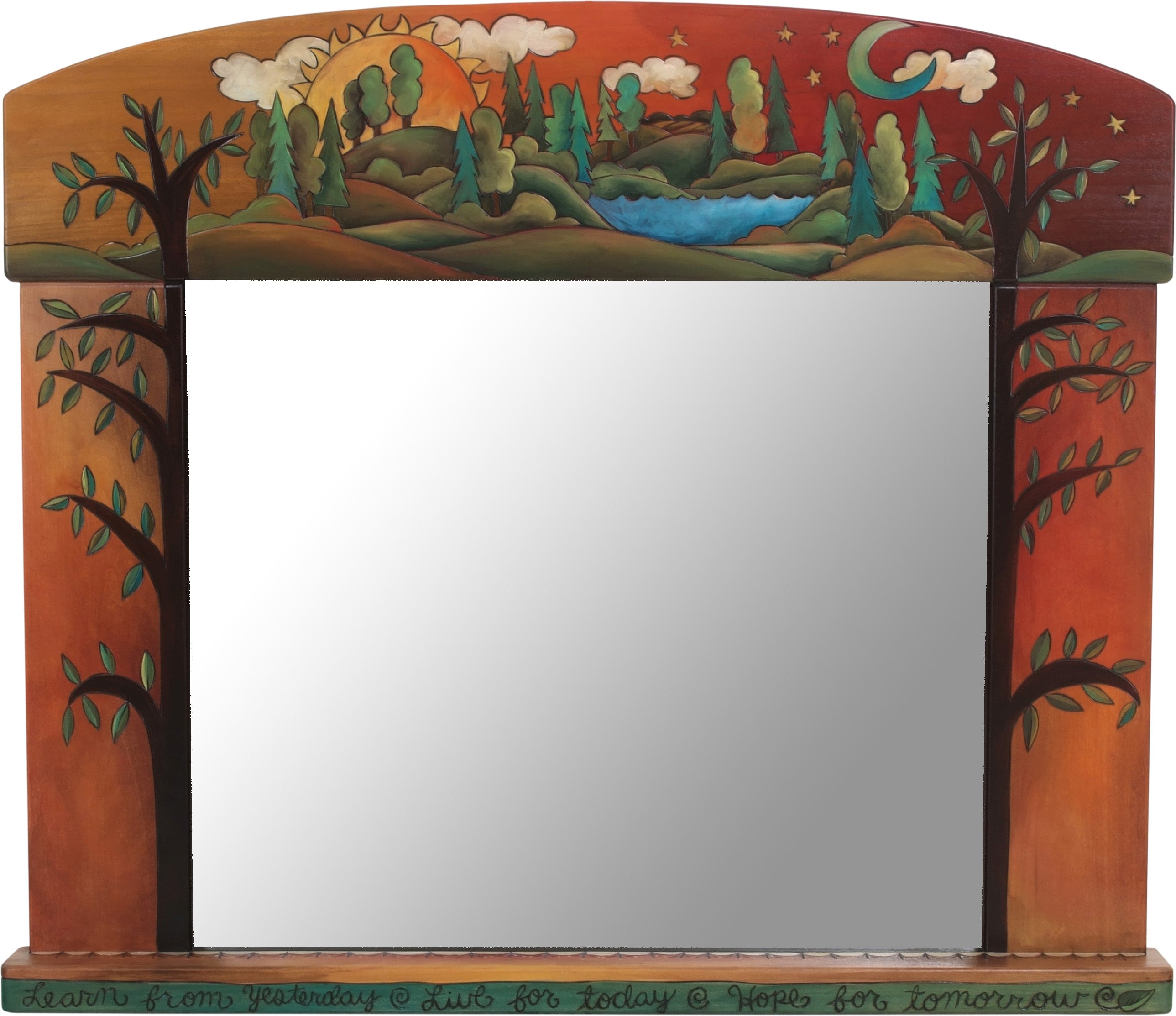 Large Horizontal Mirror –  