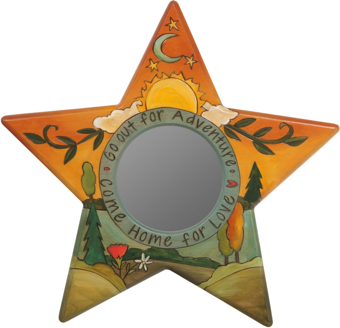 Star Shaped Mirror –  