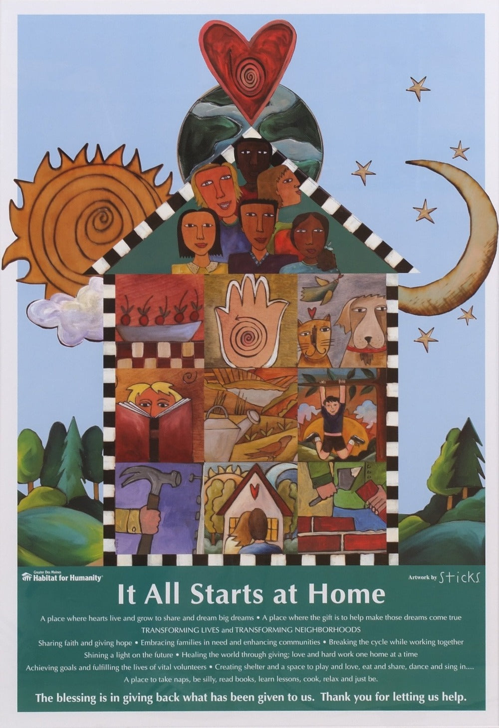 Habitat for Humanity Poster –  