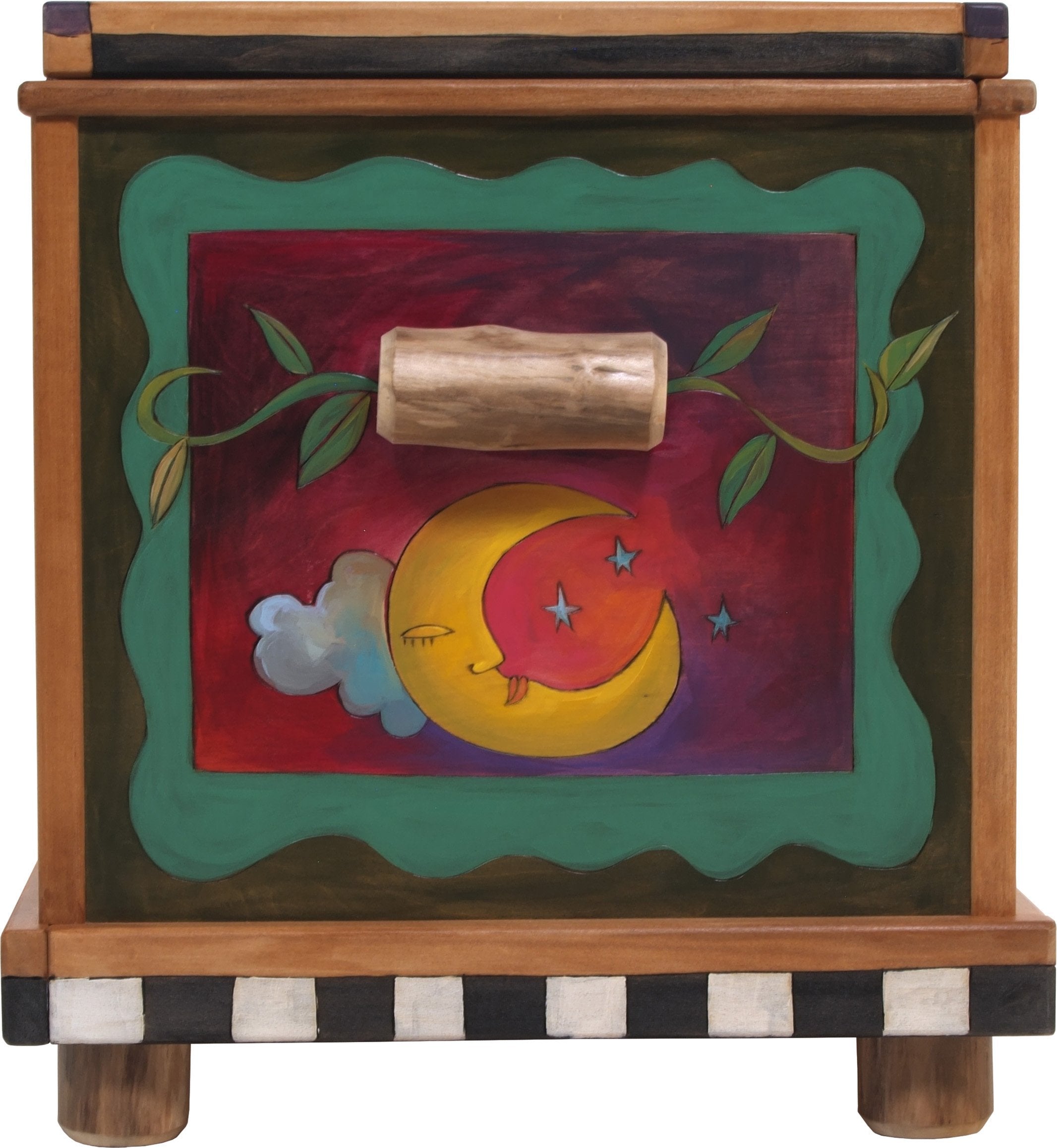 Chest –  Love themed chest with sun, moon and heart motif