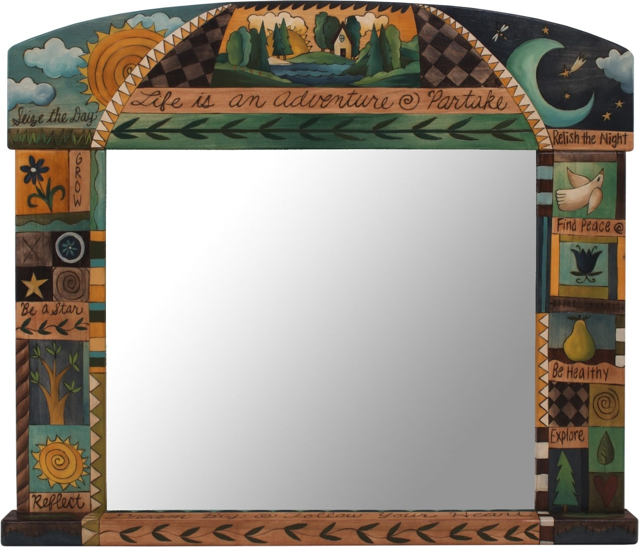 Large Horizontal Mirror –  