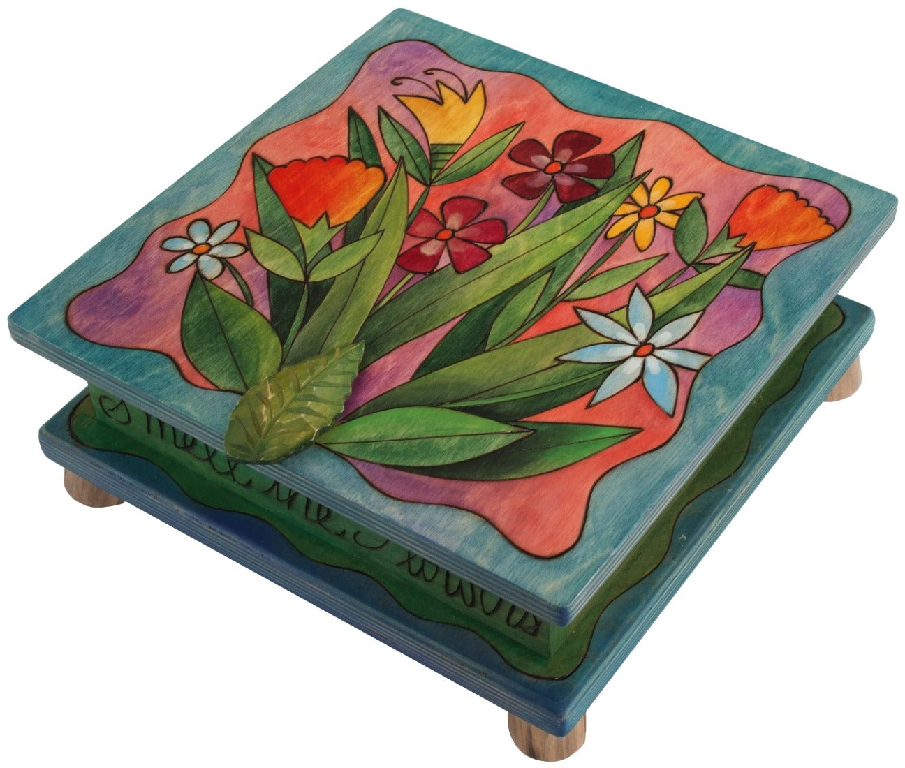 Keepsake Box – Beautiful bouquet of flowers fresh from a field