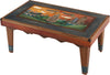 Rectangular Coffee Table –  Lovely Des Moines skyline coffee table in rich hues