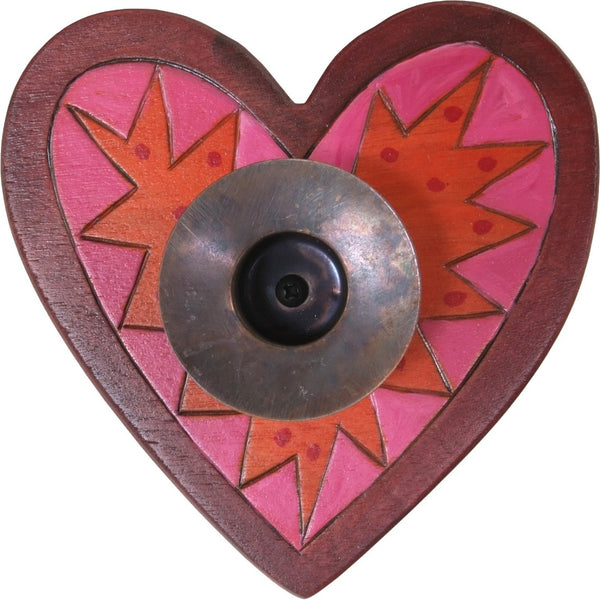 Heart-Shaped Candle Holder – Lovely little heart-shaped candle holder