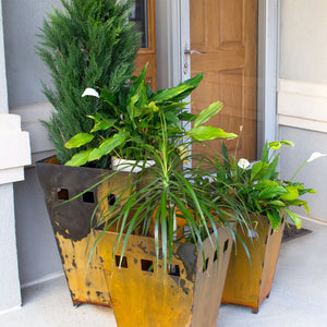 Large Planter - The largest of Prairie Dance's planter set holds bountiful flowering groups or landscape plantings