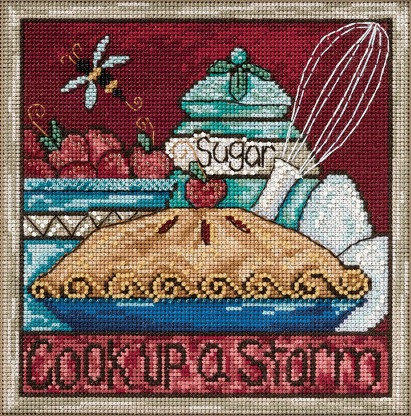 "Cook Up a Storm" Cross Stitch Kit