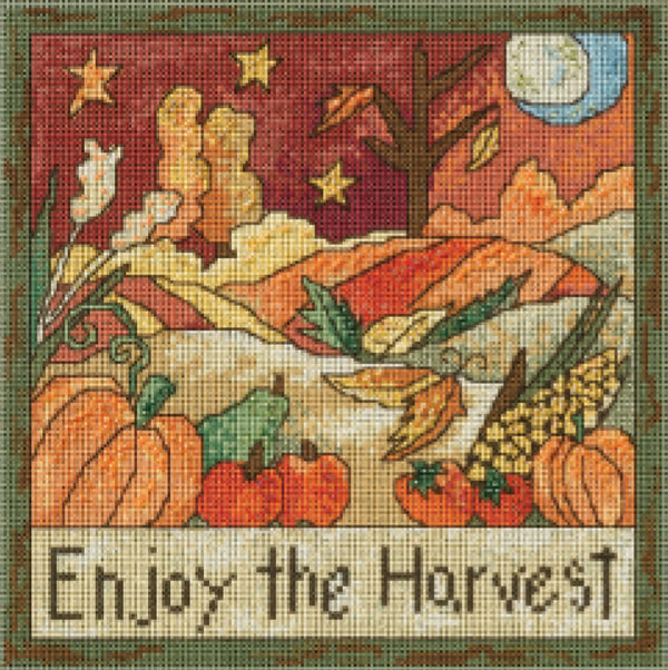 "Enjoy the Harvest" Cross Stitch Kit