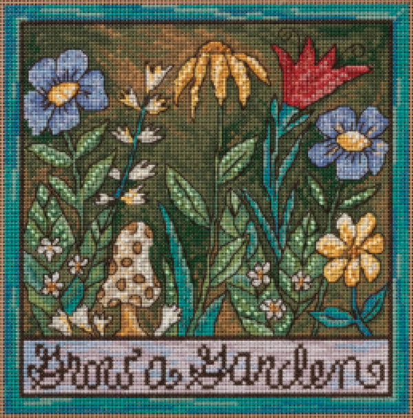 "Grow a Garden" Cross Stitch Kit