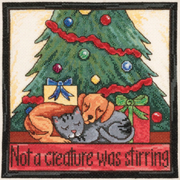 "Not a Creature Was Stirring" Cross  Stitch Kit