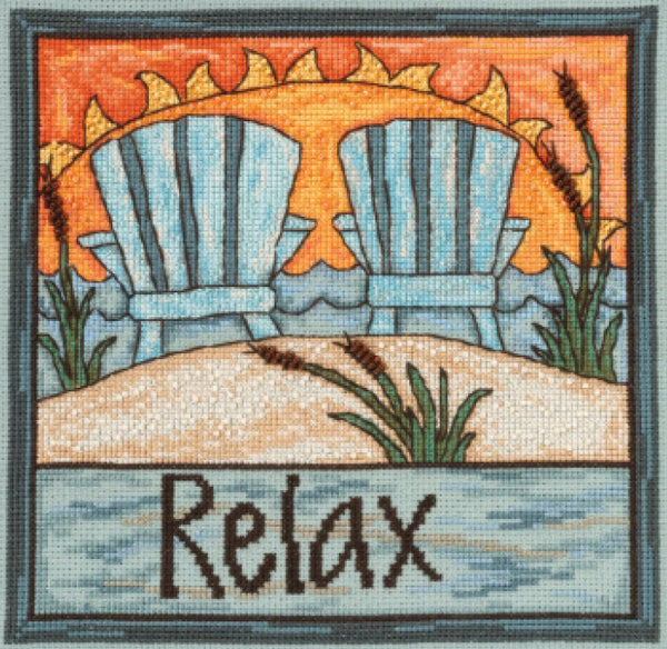 "Relax Cross" Stitch Kit