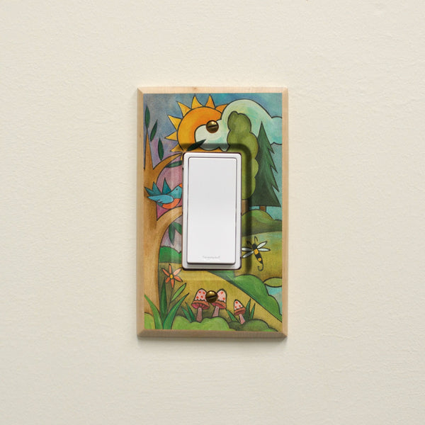 Light Switch Plate - "The Hills Are Alive"