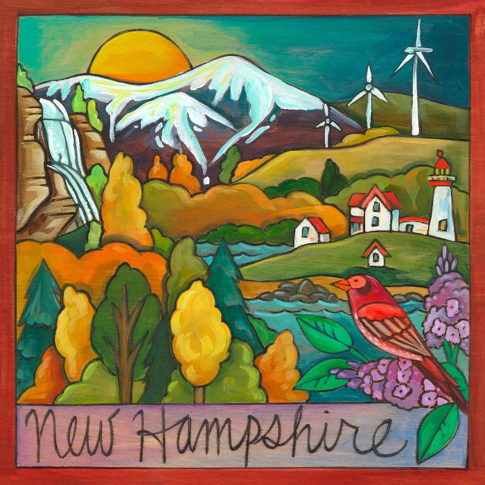 "The Granite State" | New Hampshire Plaque