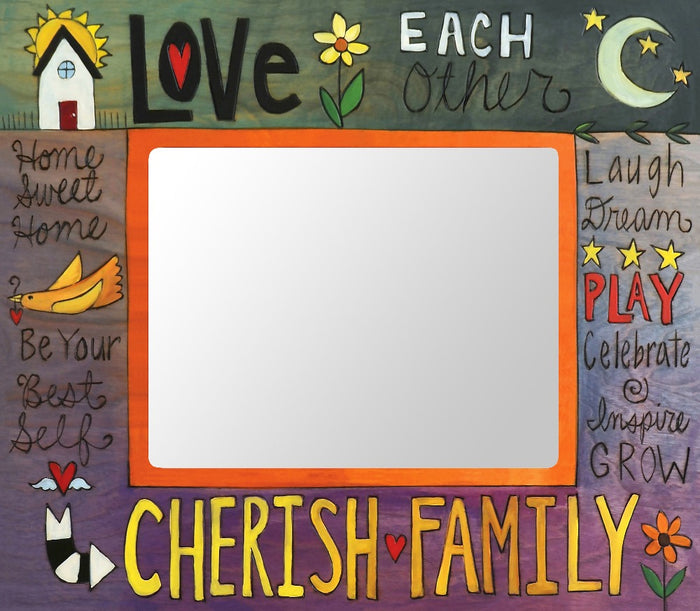 "What a Family Means" Picture Frame