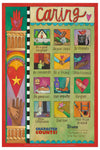 Character Counts 12"x18" Plaque Set – A set of the 6 Pillars of Character printed on wooden plaques to hang in your school, office, church, or setting of your choice to reinforce the core ethical values Character Counts represents single Caring plaque view