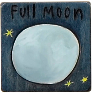 Large Perpetual Calendar Magnet –  Mark a full moon on your large calendar with this blue magnet