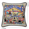 Pennsylvania Hand-Embroidered Pillow -  The Keystone State... This original design celebrates the State of Pennsylvania!