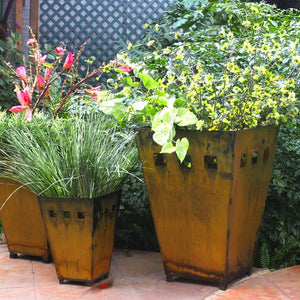 Large Planter - The largest of Prairie Dance's planter set holds bountiful flowering groups or landscape plantings